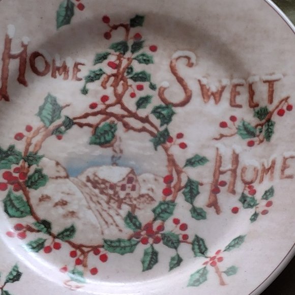 3rd set of 4. Dinnerware "Home Sweet Home" memories. Sold by individual sets. - Picture 5 of 16